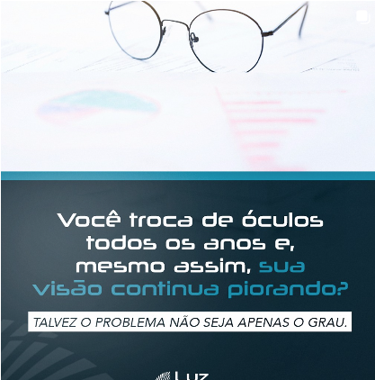Post Instagram Luz dos Olhos 5