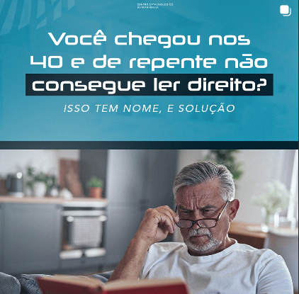 Post Instagram Luz dos Olhos 6