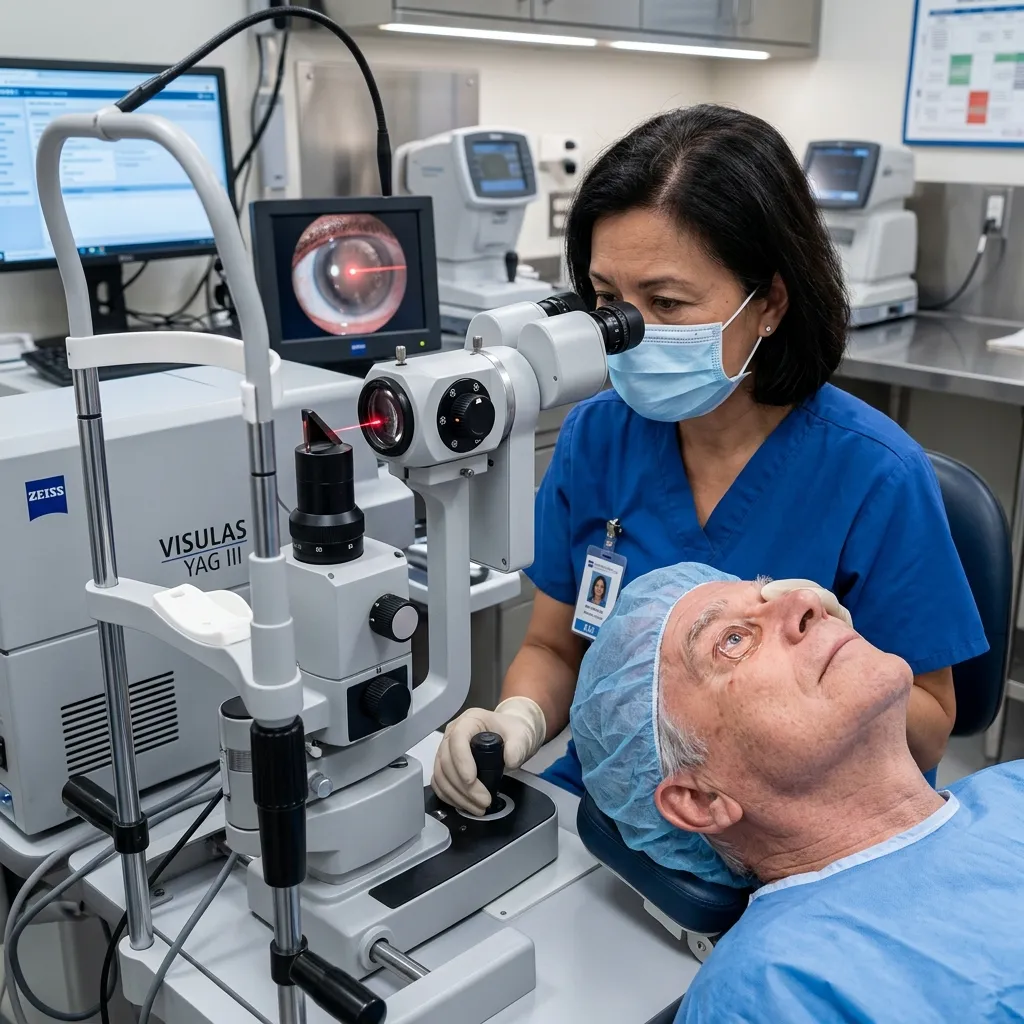 Laser YAG e Capsulotomia Posterior em Cuiabá